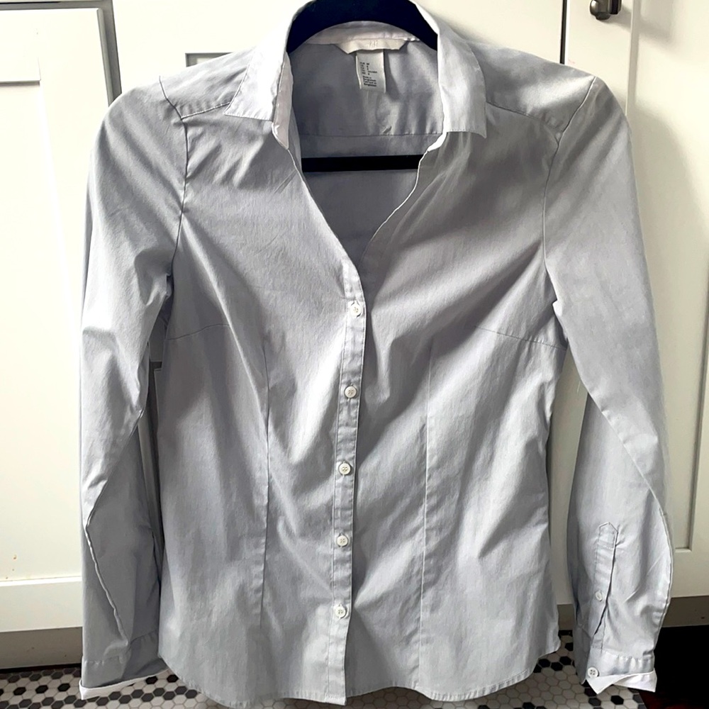 H&M dress shirt US S EUR 38